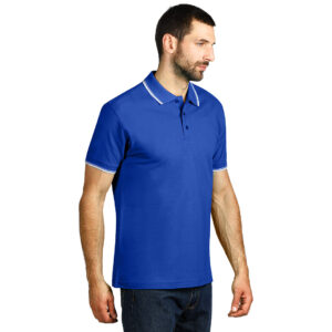 ADRIATIC pamucna polo majica rojal plava