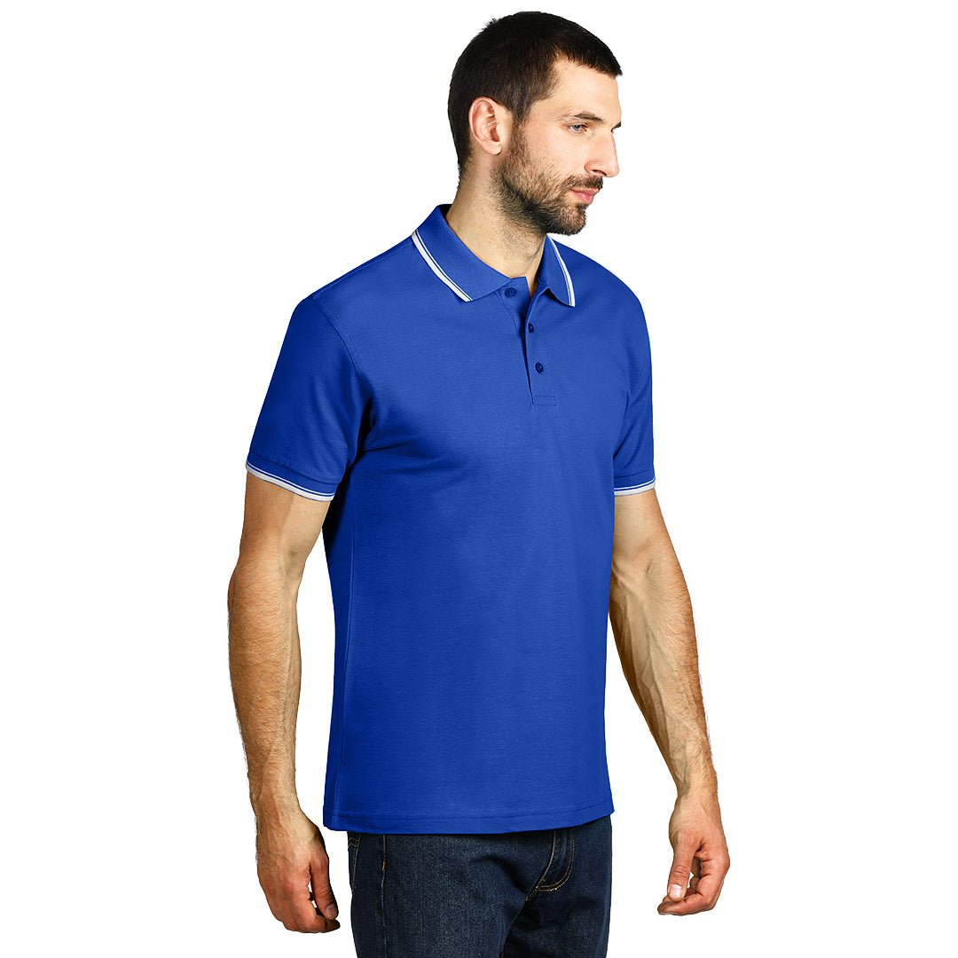 ADRIATIC pamucna polo majica rojal plava