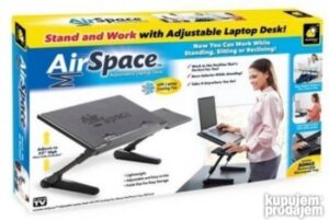 AIR SPACE multifunkcionalni sto za laptop sa kulerom