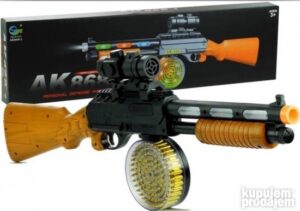 AK 868 1 igracka puska muzicka