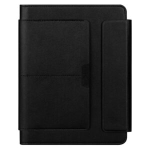 ALCANTARA portfolio sa notesom a5 crni