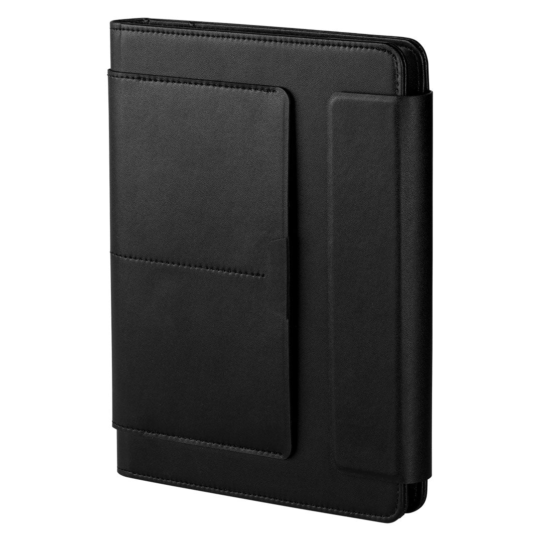 ALCANTARA portfolio sa notesom a5 crni