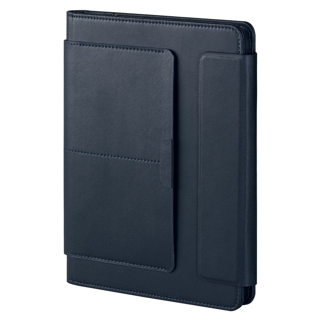 ALCANTARA portfolio sa notesom a5 plavi