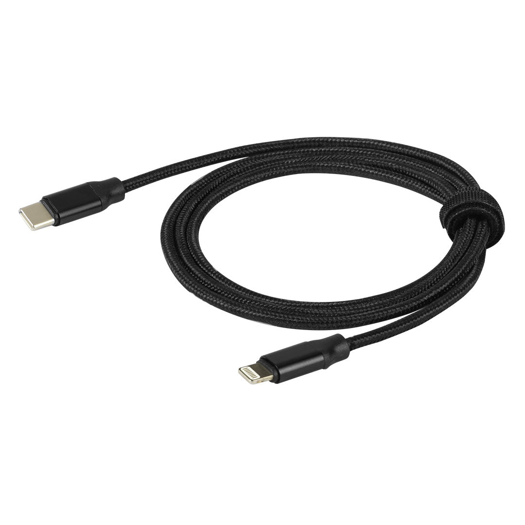 ALFA CL type c lightning kabl dimenzija 1 m crni