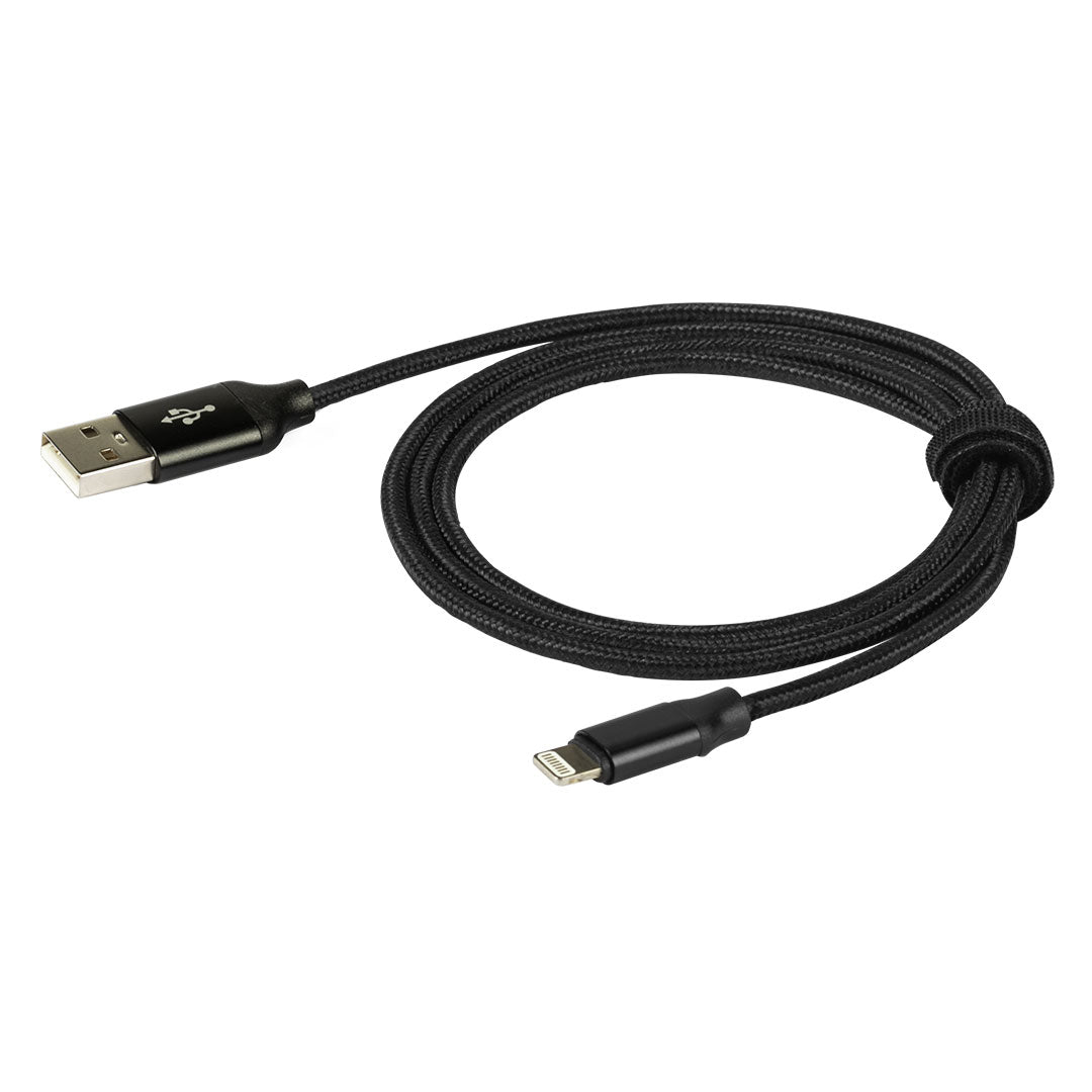 ALFA USB L usb lightning kabl dimenzija 1 m crni