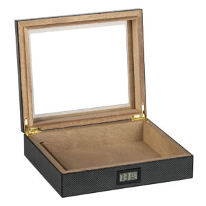 AMBER humidor kutija za tompuse crna