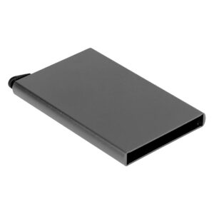ARMOR drzac za kartice sa rfid zastitom tamno metalni