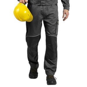 AVIATOR PANTS radne pantalone tamno sive