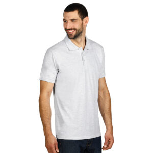 AZZURRO II pamucna polo majica 180 gm2 svetlo pepeljasta