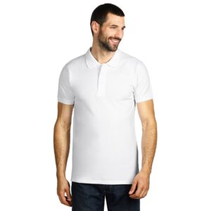AZZURRO II pamucna polo majica bela