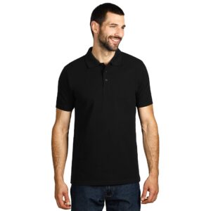 AZZURRO II pamucna polo majica crna