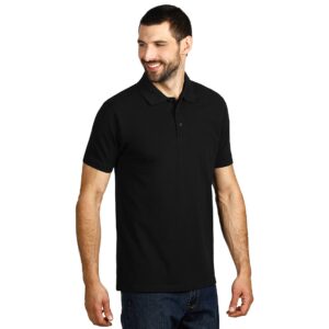 AZZURRO II pamucna polo majica crna