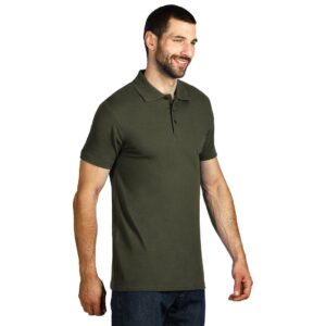 AZZURRO II pamucna polo majica maslinasta