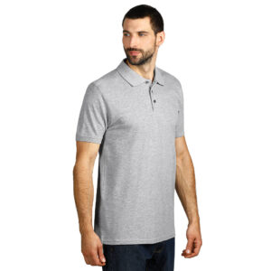 AZZURRO II pamucna polo majica pepeljasta