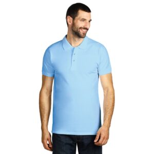 AZZURRO II pamucna polo majica svetlo plava