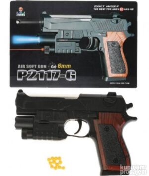 Air soft gun P2117 G pistolj sa metcima