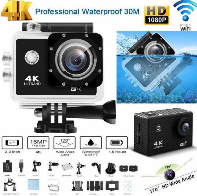 Akciona kamera 4K Kamera WiFi