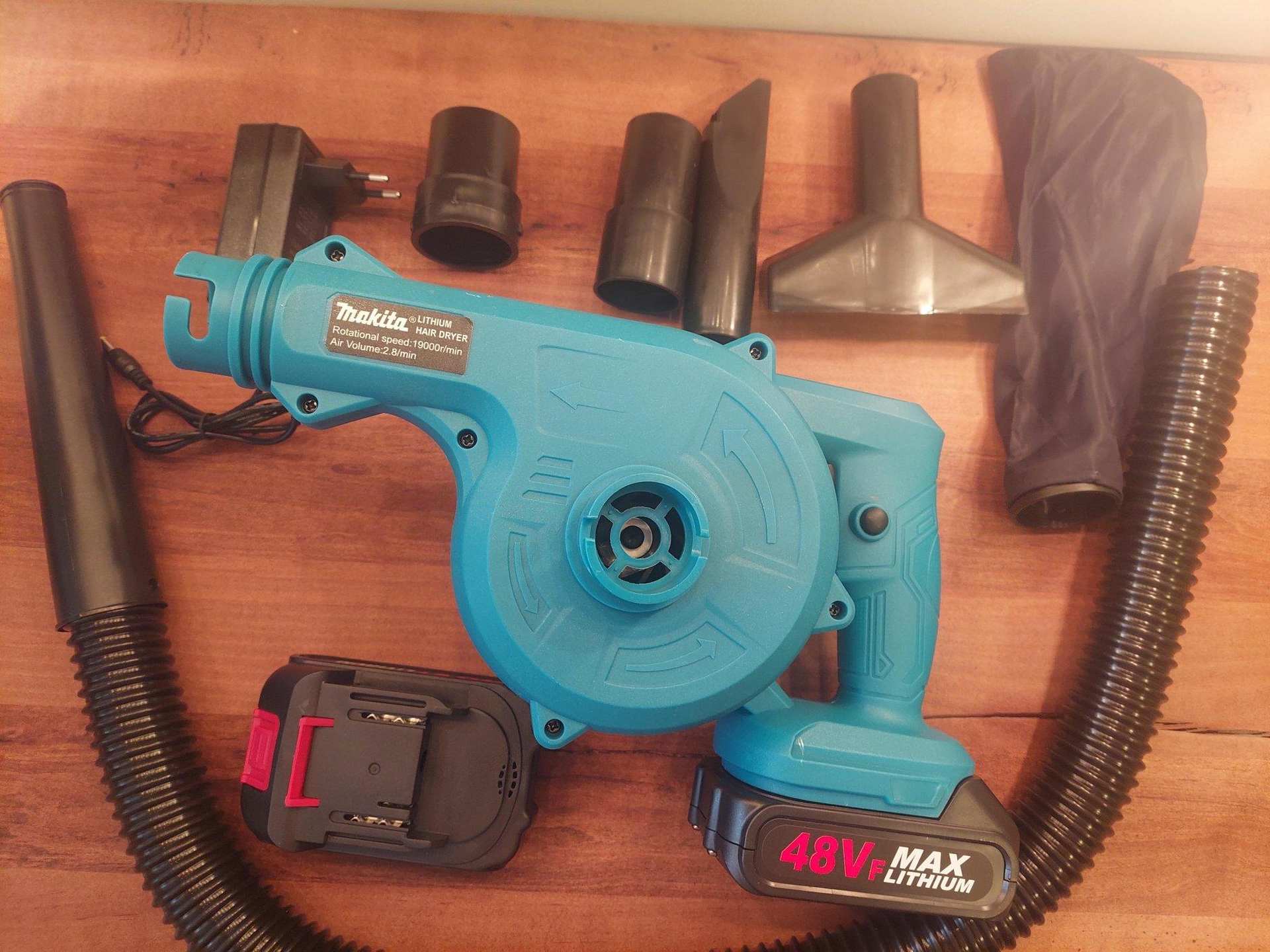 Aku duvac lisca Makita 48v Aparat za duvanje lisca 2 bat - Slika 4