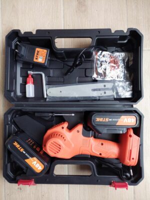 Aku motorna testera za granje i dve baterije 48v Stihl rep