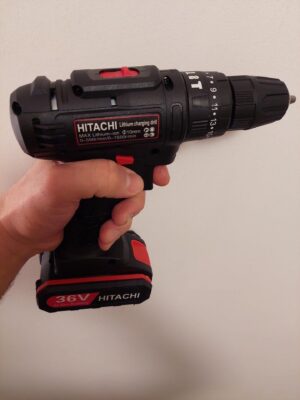 Aku srafilica busilica Hitachi 36v i 2 baterije u koferu