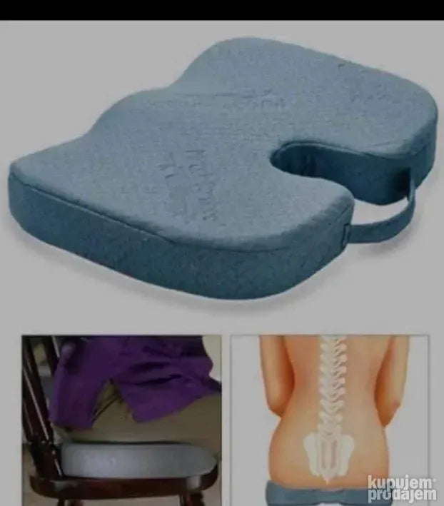 Anatomski jastuk za stenje sa presvlakom od bambusa RIS V - Slika 3