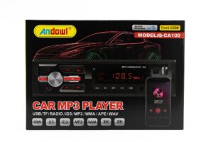 Andowl Auto MP3 Player Q CA100 USB TF Radio