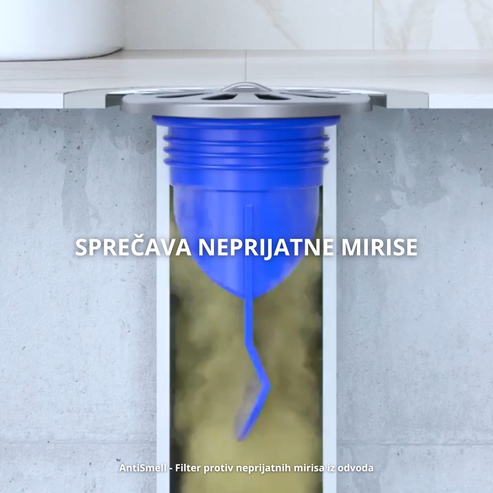 AntiSmell Filter protiv neprijatnih mirisa iz odvoda 4 komada - Slika 3