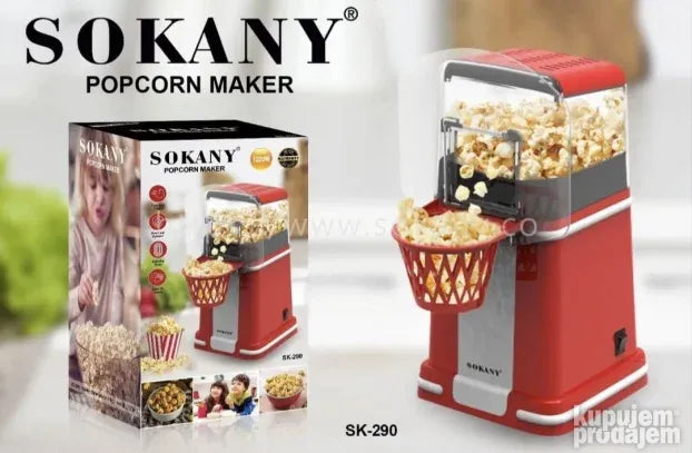 Aparat z kokice Sokany SK290 1200W