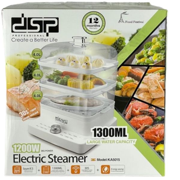 Aparat za kuvanje na pari DSP KA5015 - Slika 2