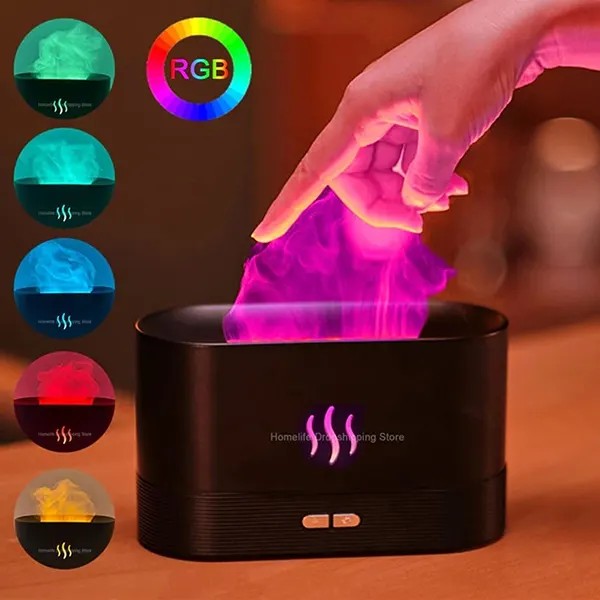 Aroma difuzer osvezivac prostora sa efektom plamena - Slika 4