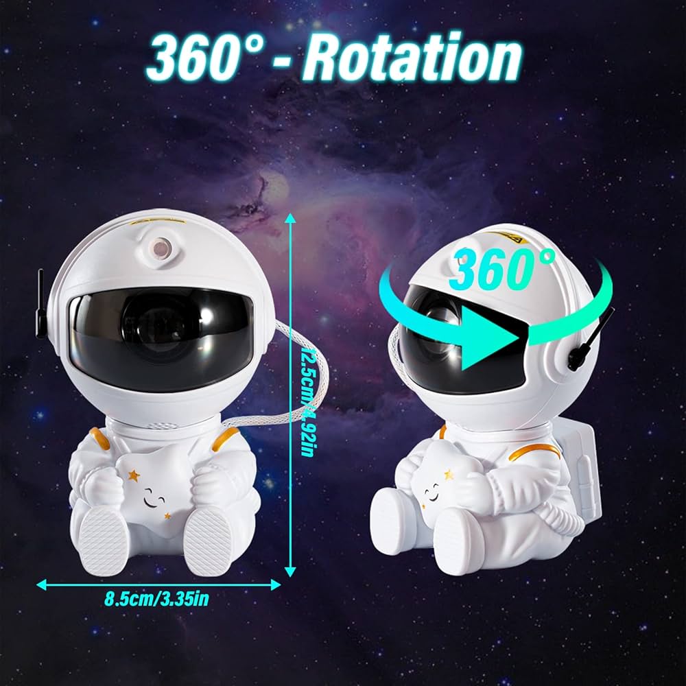Astronaut mini projektor zvezdane galaksije - Slika 3