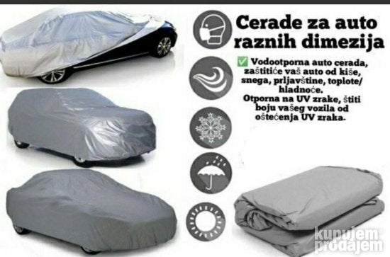 Auto Cerada dostupne velicine M L XL XXL - Slika 4