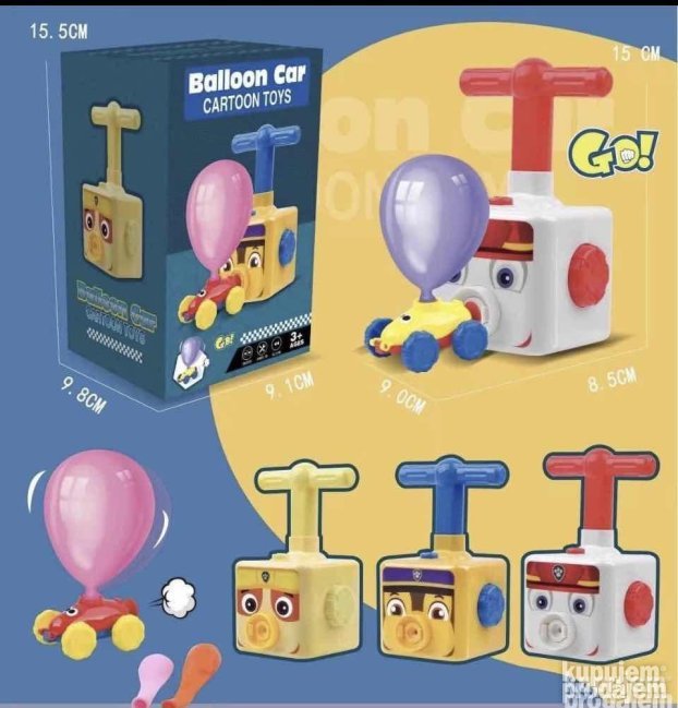 Auto Na Balon - Slika 2