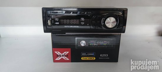 Auto Radio MP3 Bluetooth sd kartica aux - Slika 3