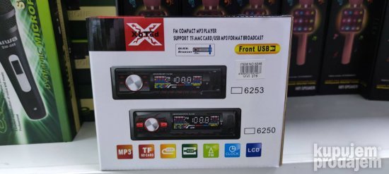 Auto Radio MP3 Bluetooth sd kartica aux - Slika 7