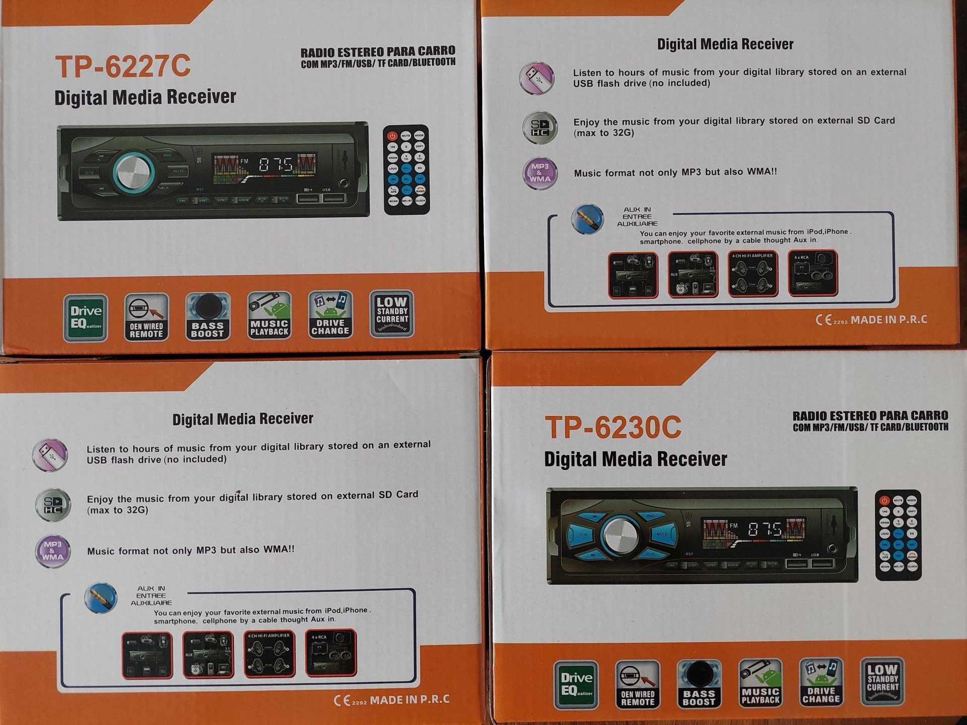 Auto Radio MP3 USB SD kartica Punjac Bluetooth radio za kola - Slika 3
