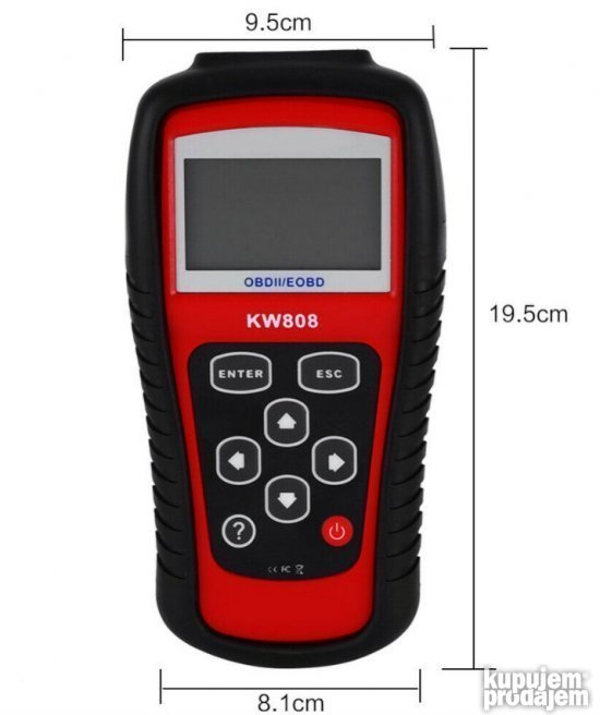 Auto dijagnostika KW808 NOVO - Slika 4
