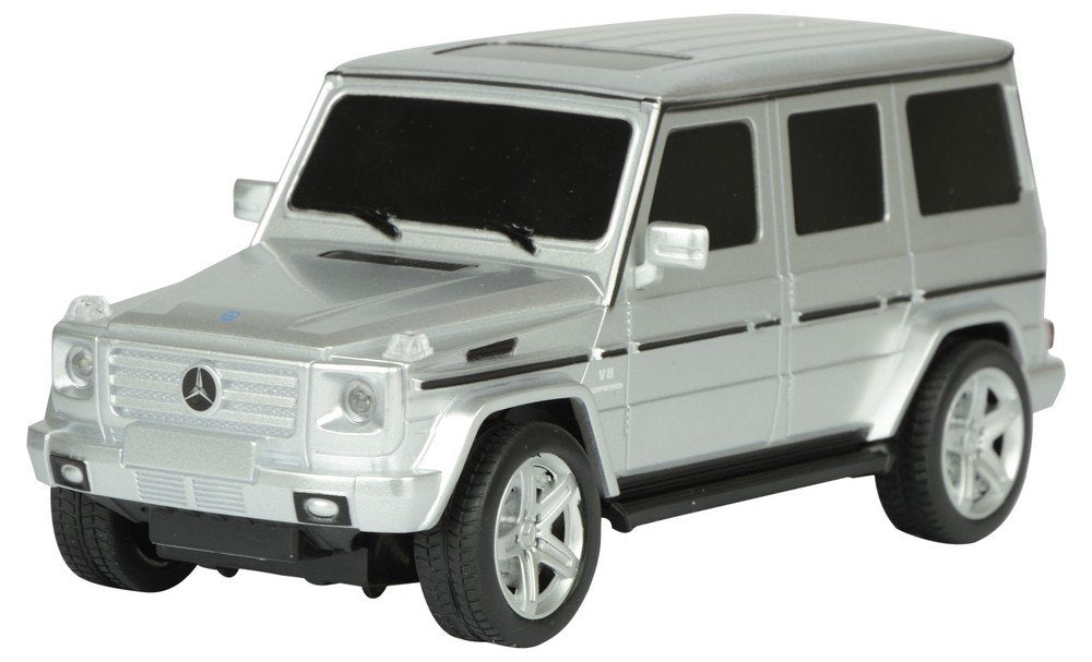 Auto na daljinski upravljac model Mercedes Benz G55 Beli - Slika 4
