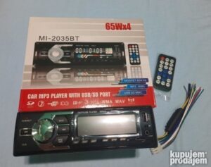 Auto radio model MI 2035BT radio RADIO radio RADIO