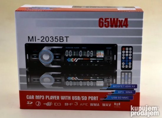 Auto radio model MI 2035BT radio RADIO radio RADIO - Slika 5