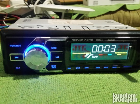 Auto radio mp3 2 model usb sd kartica BLUETOOTH mikrofon itd - Slika 3