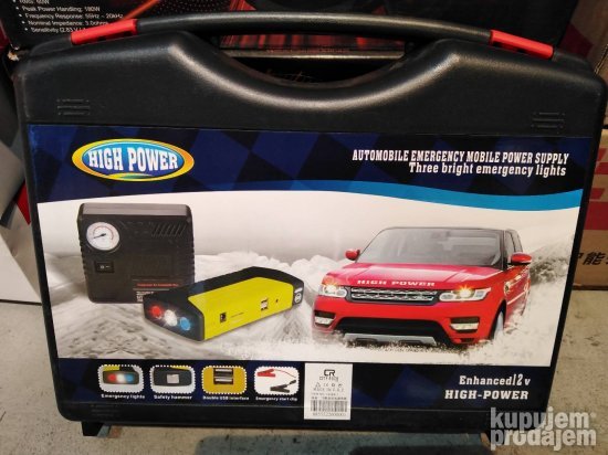 Auto set prenosivi punjac za start automobila