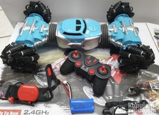 Automobil na pokret ruke i daljinski upravljac - Slika 3