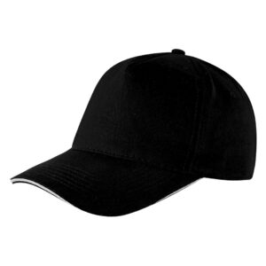 BASEBALL kacket 5 panela crni