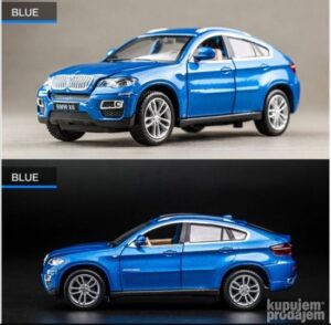 BMW X6 metalni muzicki plavi