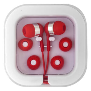 BUTTON slusalice crvena