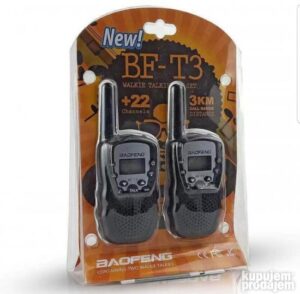 Baofeng BF T3 Toki voki Set NOVO