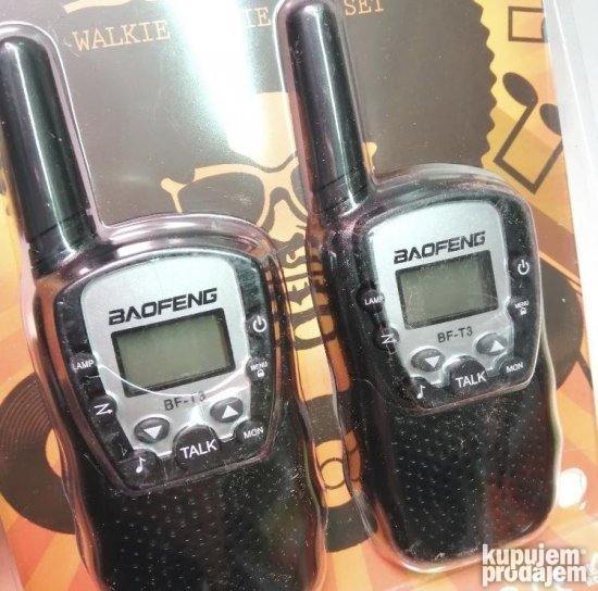 Baofeng BF T3 Toki voki Set NOVO Baofeng BF T3 Toki voki Set - Slika 3