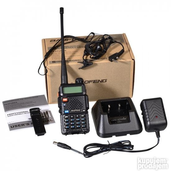 Baofeng UV 5R Dual Band toki voki Baofeng ORGINAL NOVO
