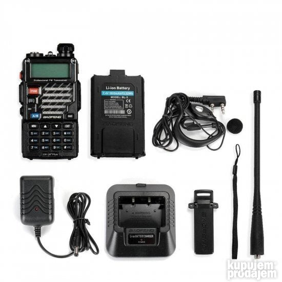 Baofeng UV 5R Dual Band toki voki Baofeng ORGINAL NOVO - Slika 3